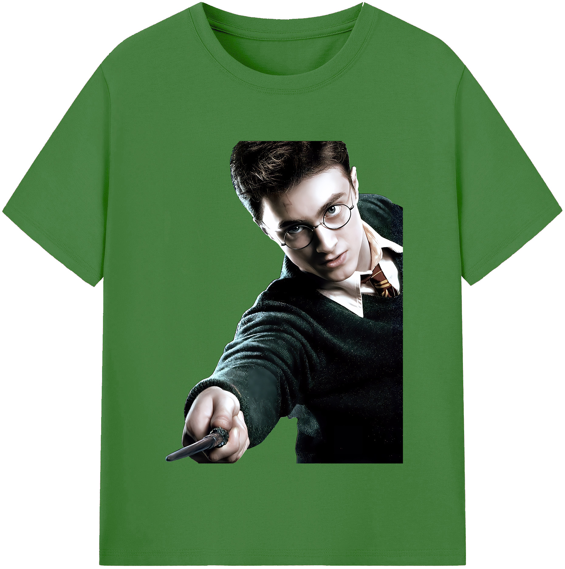 （画像用） Harry Potter ハリー・ポッターシリーズ レディースカジュアルプリントTシャツ（綿100％）